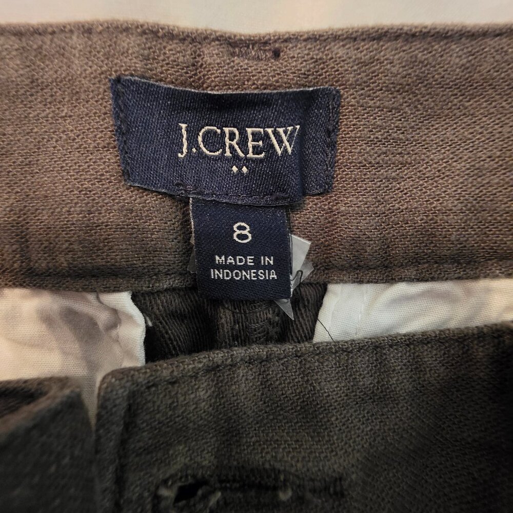 J. Crew Women's Olive Colored Pants, Size 8 - Picture 6 of 7